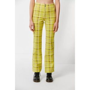 Iamgia Polaris Green Plaid Straight Leg 